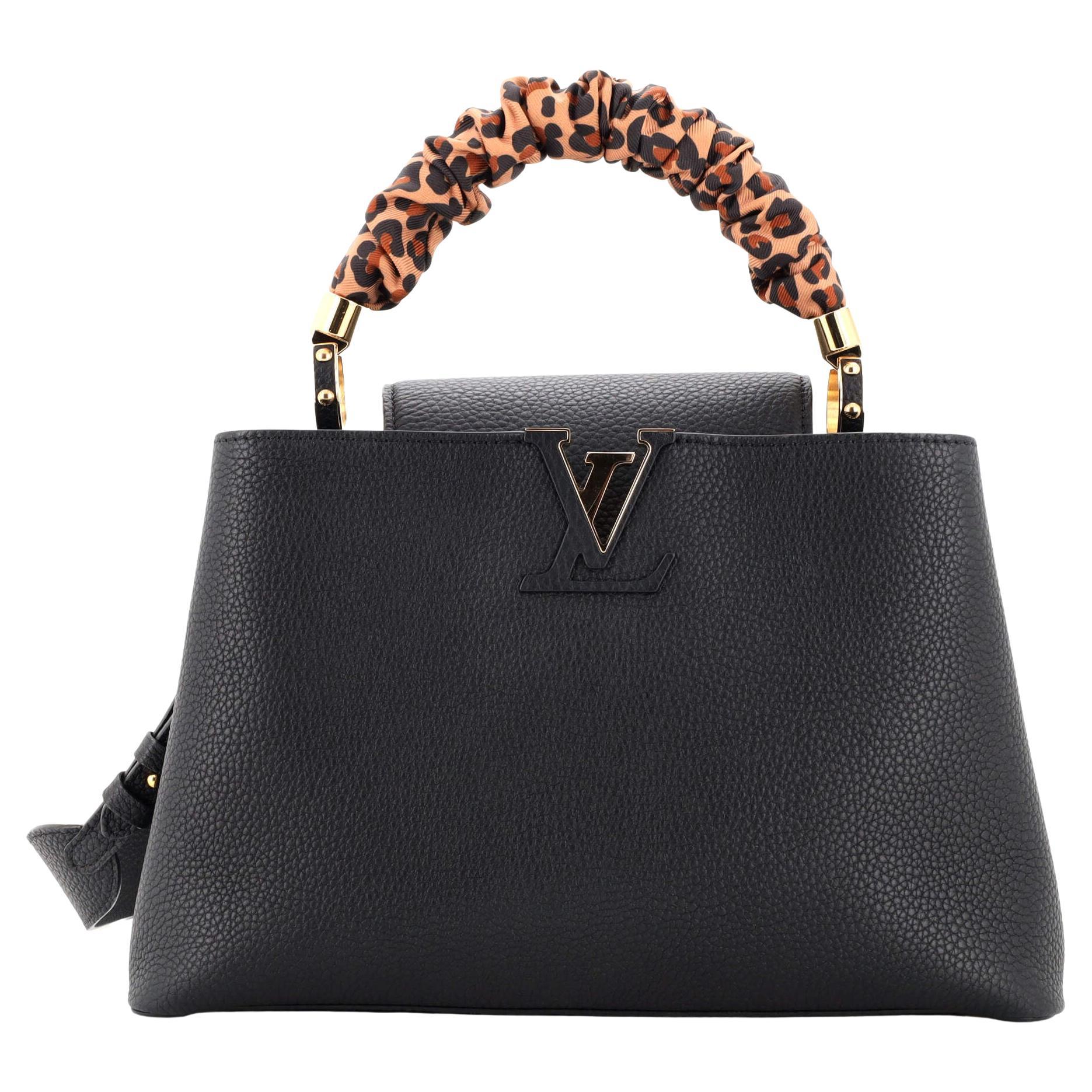 Louis Vuitton Capucines Scrunchie Handle Bag