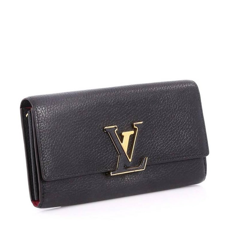 Louis Vuitton Capucines Wallet Leather at 1stdibs