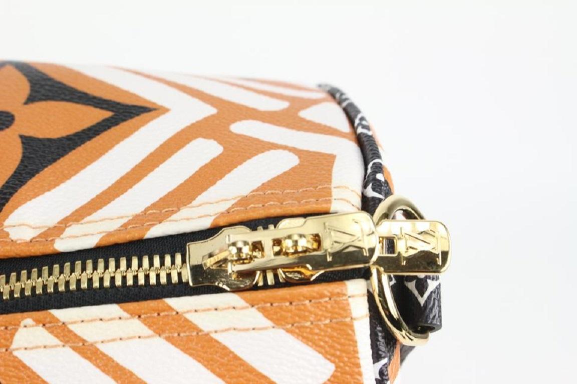 Louis Vuitton Caramel Crafty Keepall Bandouliere 45 Duffle Bag 98lv63 5