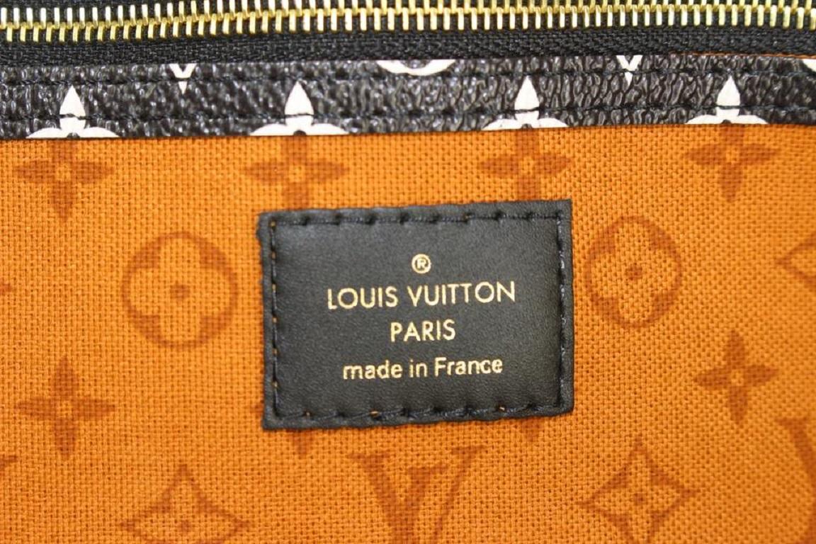 Brown Louis Vuitton Caramel Crafty Keepall Bandouliere 45 Duffle Bag 98lv63
