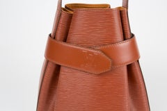 Louis Vuitton Caramel Epi Leather Sac D Epaule GM Bucket Bag