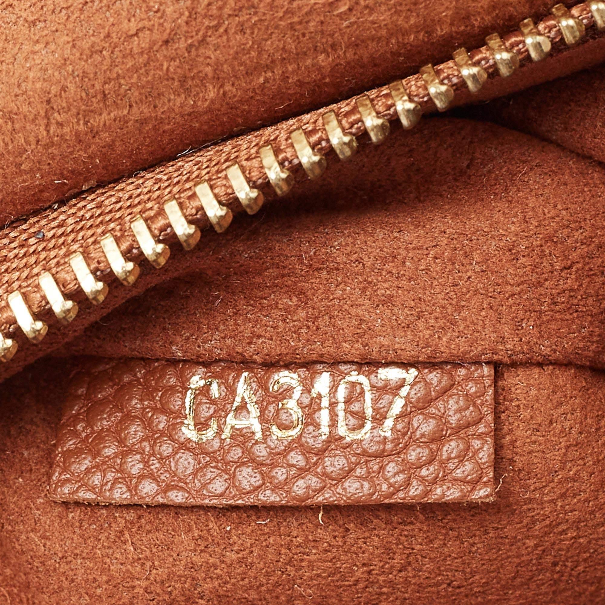 Louis Vuitton Caramel Monogram Canvas and Leather Saint Placide Bag 9