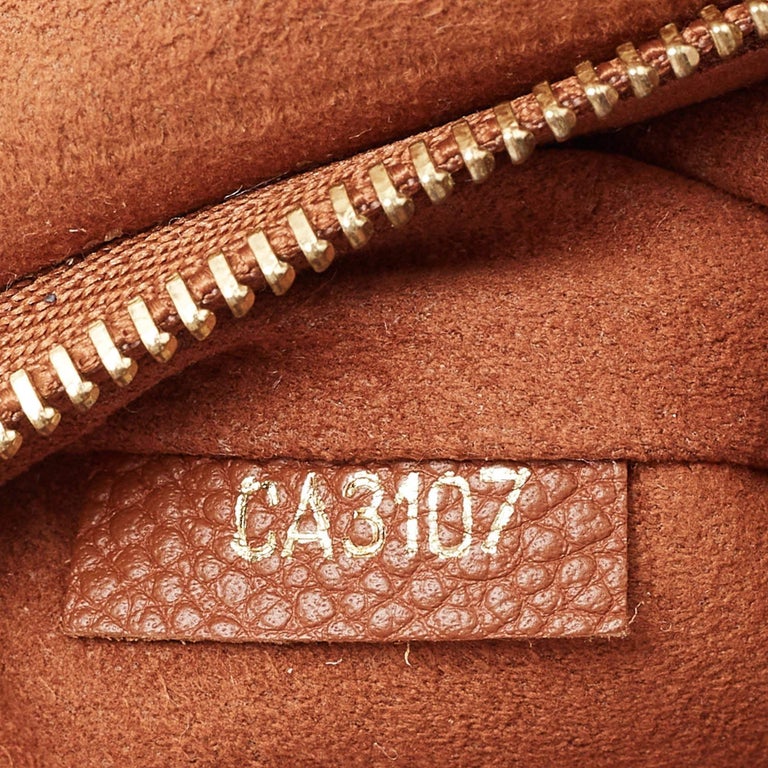 Louis Vuitton Saint-Placide Beige and Brown Monogram Crossbody Handbag For  Sale at 1stDibs