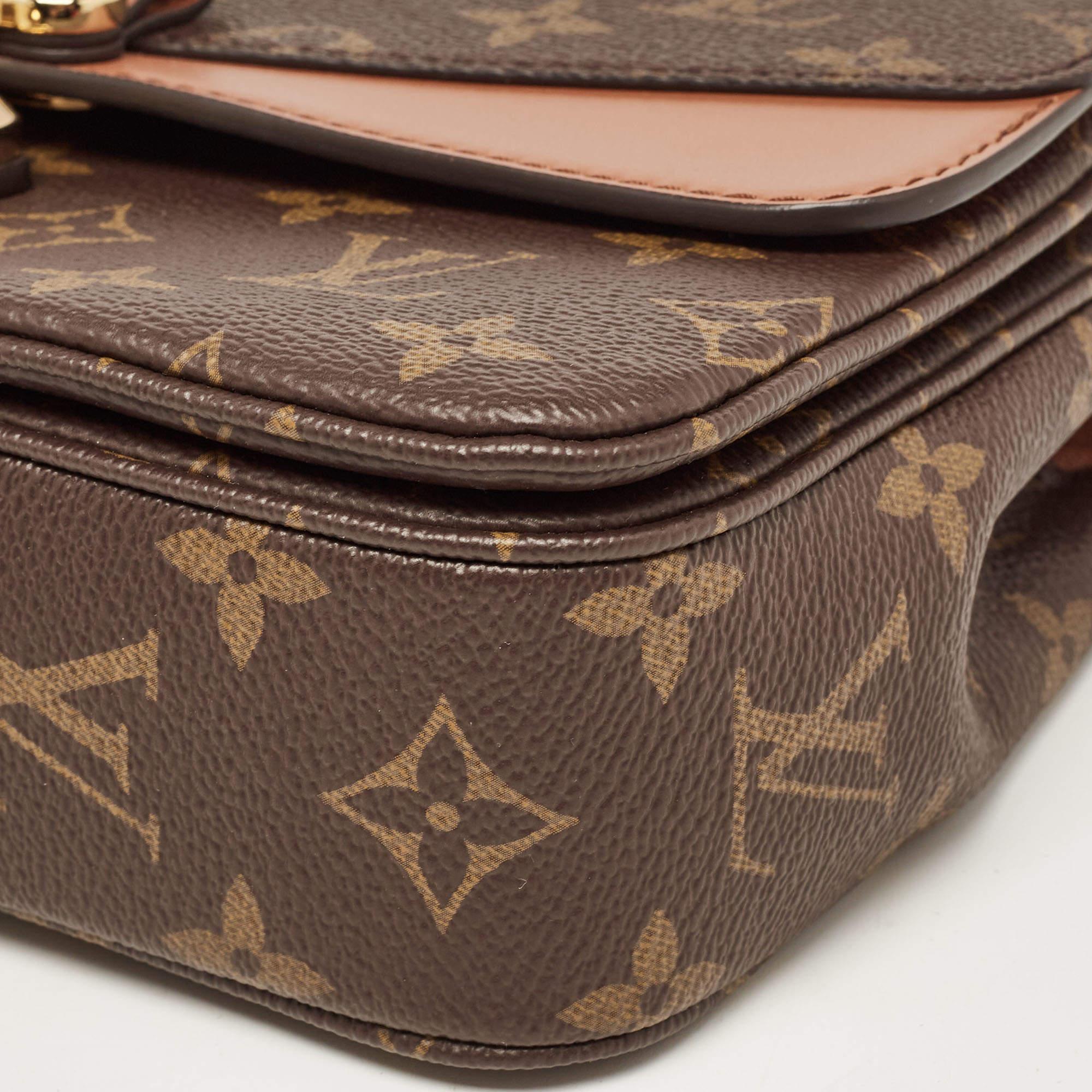 Louis Vuitton Caramel Monogram Canvas Marceau Bag 2