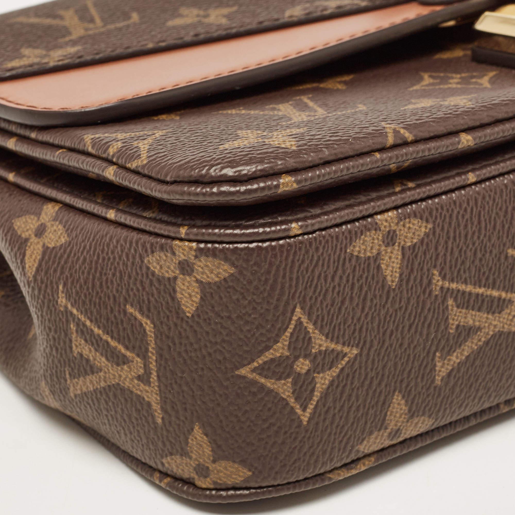 Louis Vuitton Caramel Monogram Canvas Marceau Bag 3