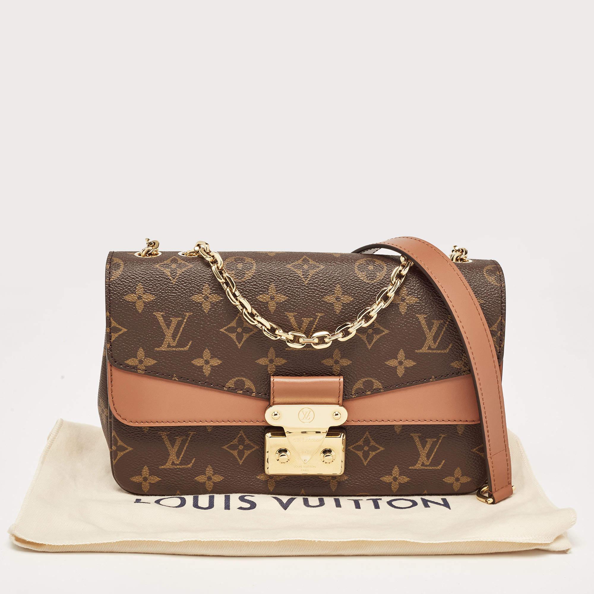 Louis Vuitton Caramel Monogram Canvas Marceau Bag 5