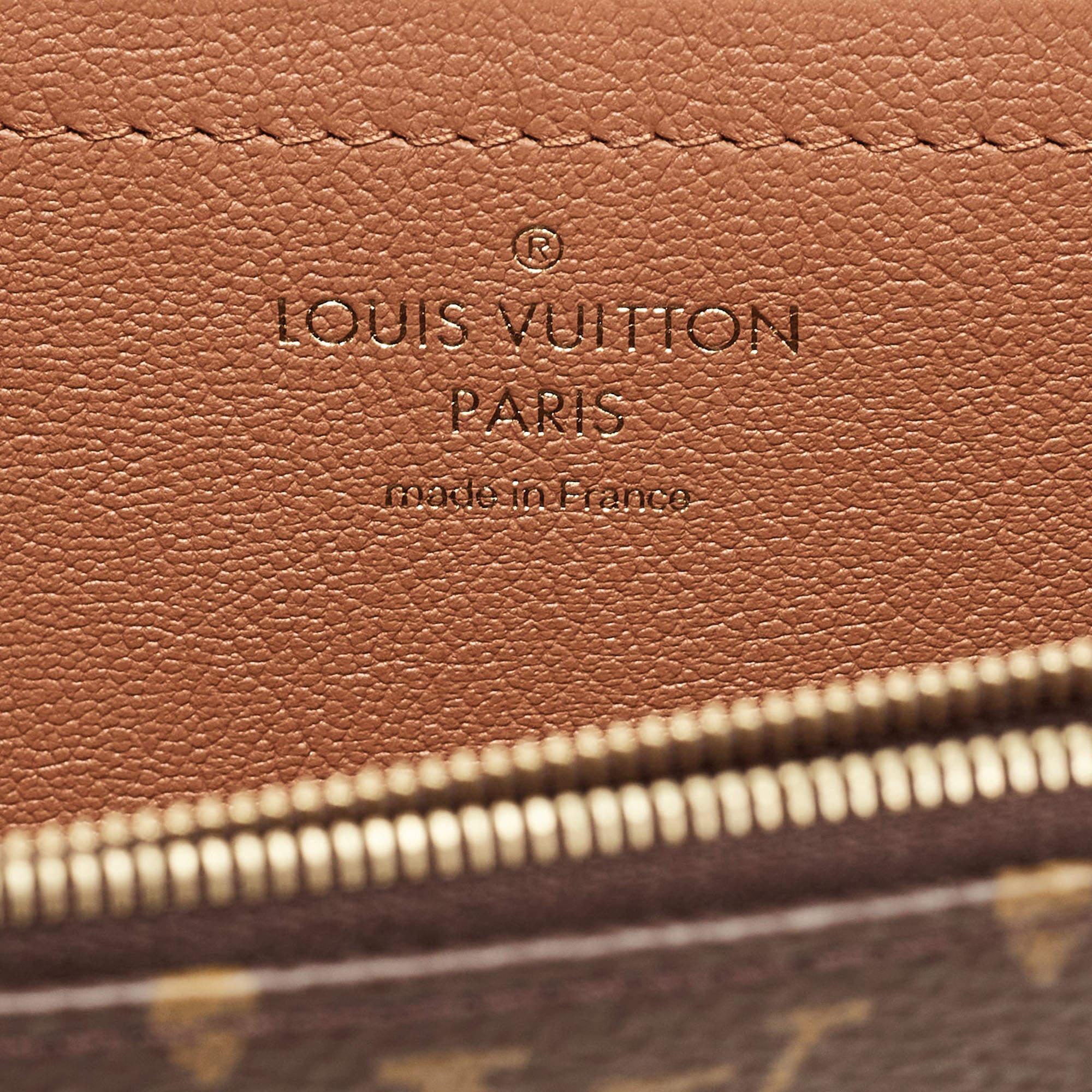 Louis Vuitton Caramel Monogram Canvas Marceau Bag 1