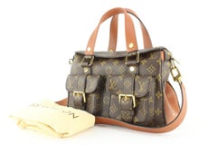 Louis Vuitton Caramel Monogram Manhattan NM 2way 8lvj1027a