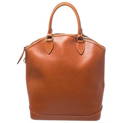 Louis Vuitton Caramel Nomade Leather Lockit Vertical Bag
