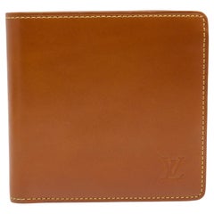 Louis Vuitton Brown Nomade Leather Multiple Wallet Louis Vuitton