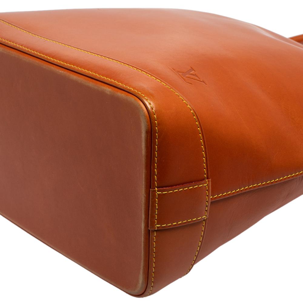 Louis Vuitton Caramel Nomade Leather Vertical Lockit Bag 1