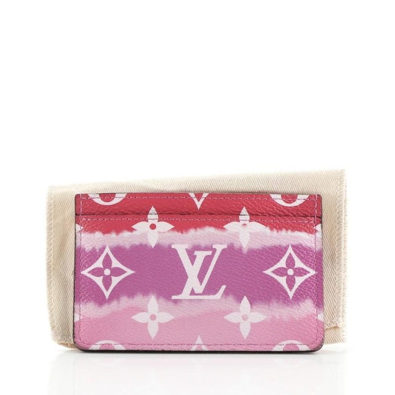 Louis Vuitton Card Holder Limited Edition Escale Monogram Giant at 1stDibs