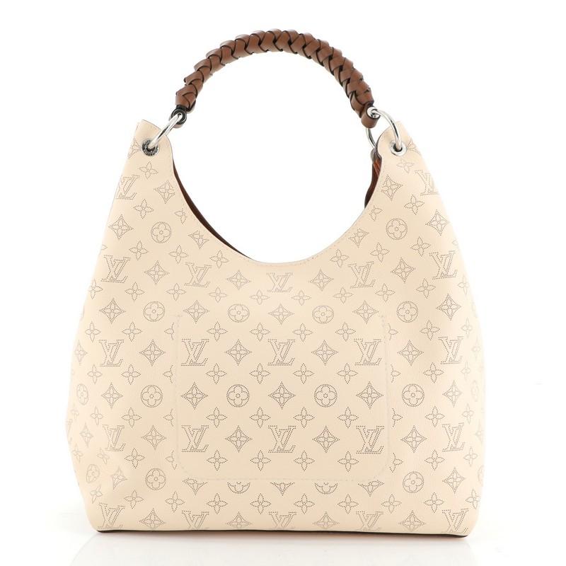Louis Vuitton Carmel Hobo Mahina Leder