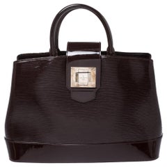 Louis Vuitton Carmine Electric Epi Leather Mirabeau GM Bag