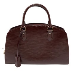 Louis Vuitton Carmine Electric Epi Leather Pont Neuf PM Bag