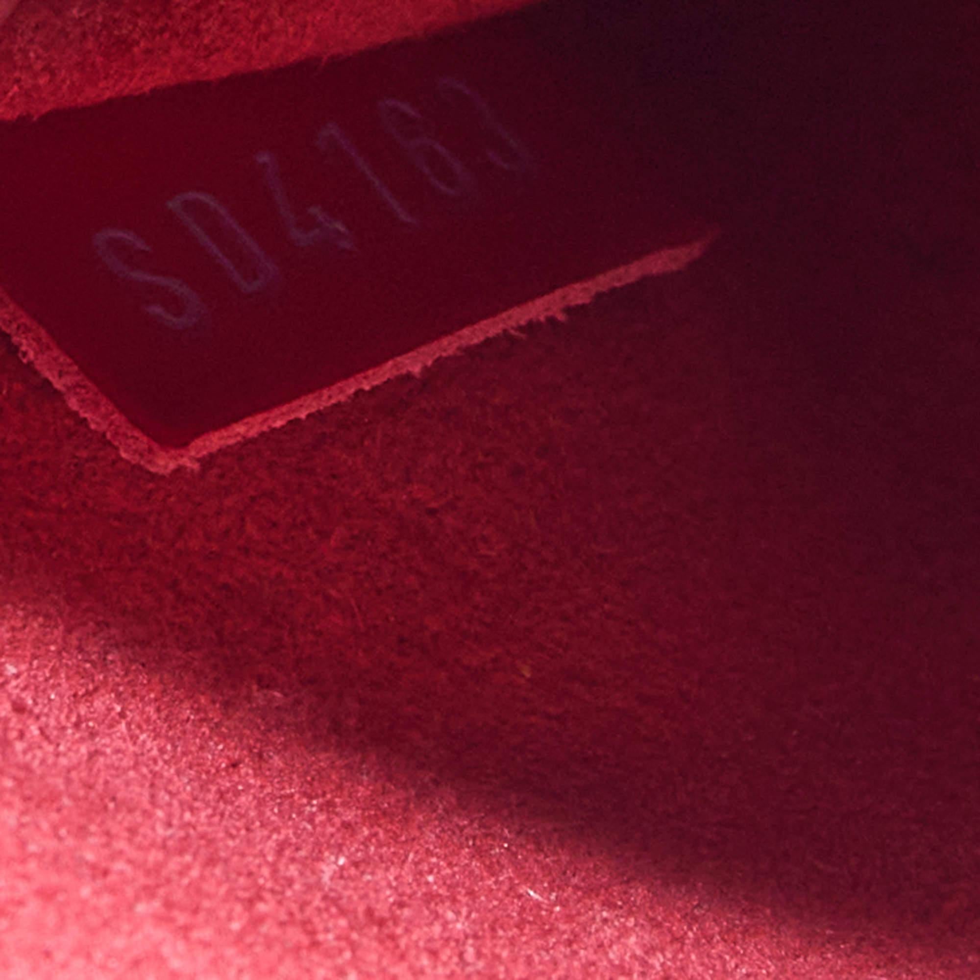 Louis Vuitton Carmine Epi Leather Alma BB Bag 7