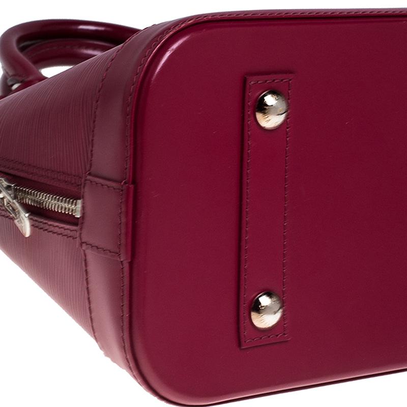 Louis Vuitton Carmine Epi Leather Alma PM Bag 1