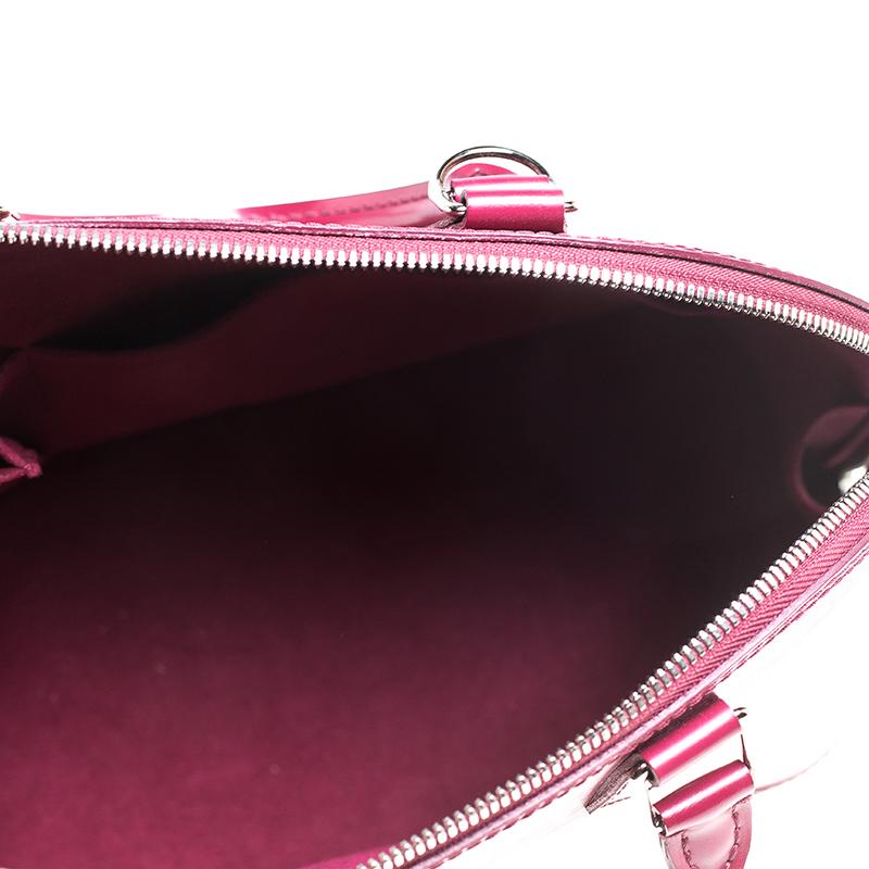 Louis Vuitton Carmine Epi Leather Alma PM Bag 3
