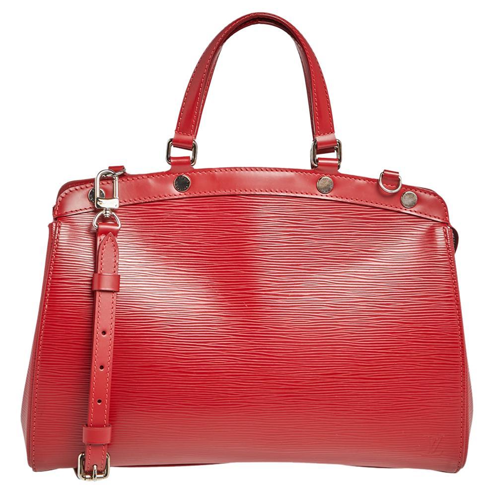 Louis Vuitton Clear Translucent Lagoon Bay Red Epi Plage Tote with Pouch  861015 For Sale at 1stDibs