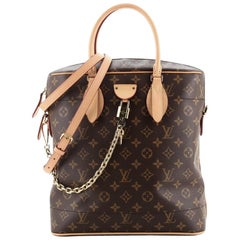 Louis Vuitton Carry All Handbag Monogram Canvas MM