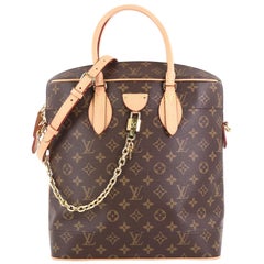 Louis Vuitton Carry All Handbag Monogram Canvas MM