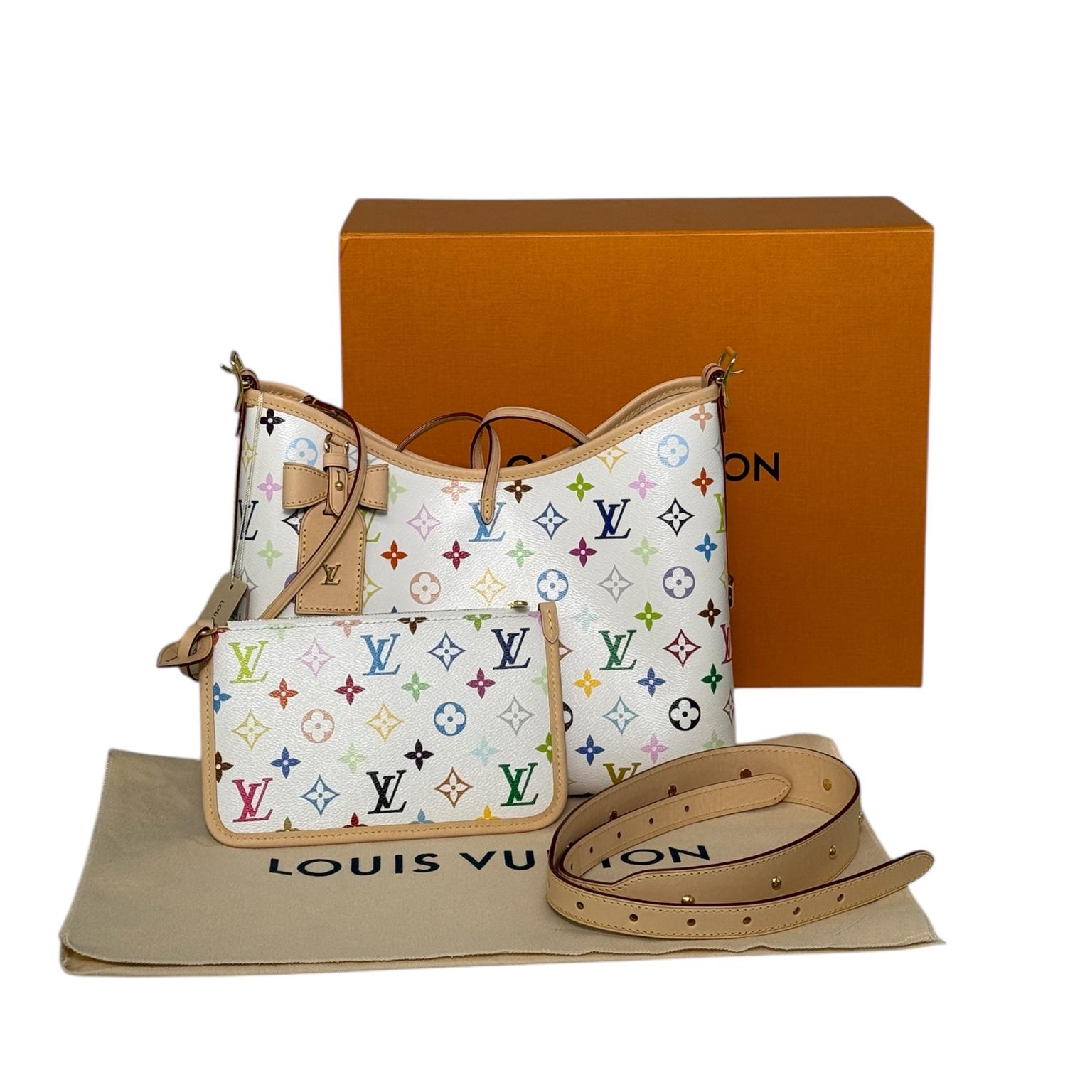 Beige Louis Vuitton  Carry All PM  X Murakami Collection Multicolored 2025 For Sale