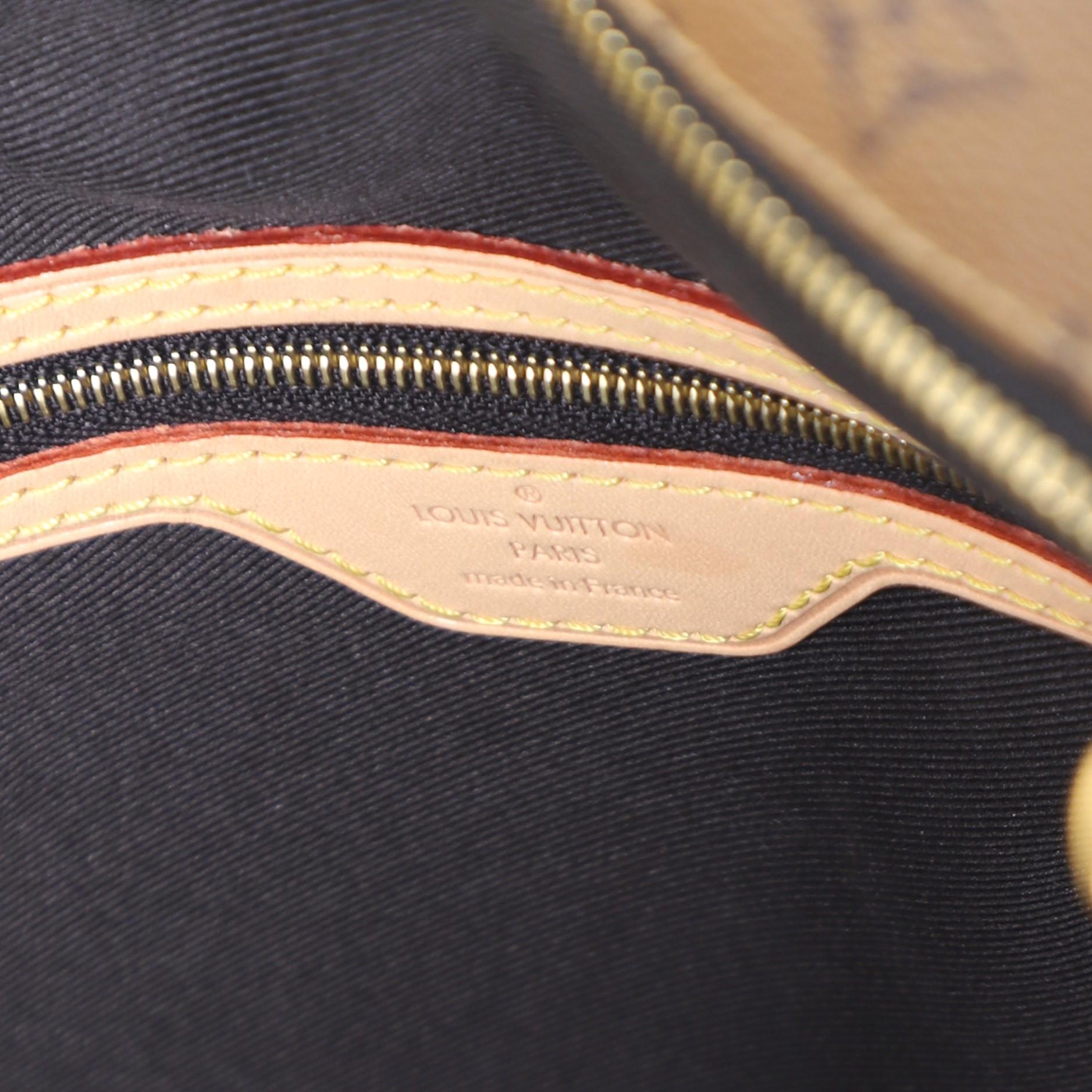 Louis Vuitton Carry It Tote Limited Edition Video Tape Reverse Monogram Canvas 3