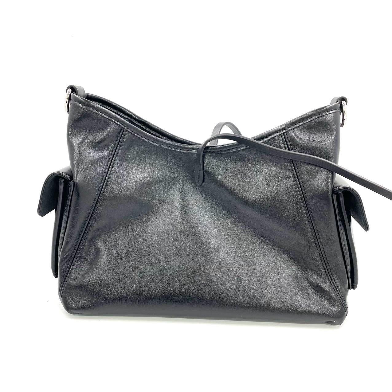 Louis Vuitton CarryAll Cargo Vibe PM Small Lambskin Leather So Black Shoulder Ba 8