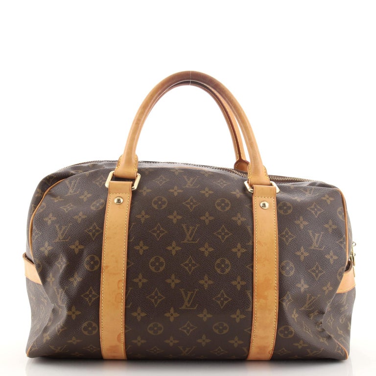 Louis Vuitton Carryall Handbag Monogram Canvas In Good Condition For Sale In NY, NY