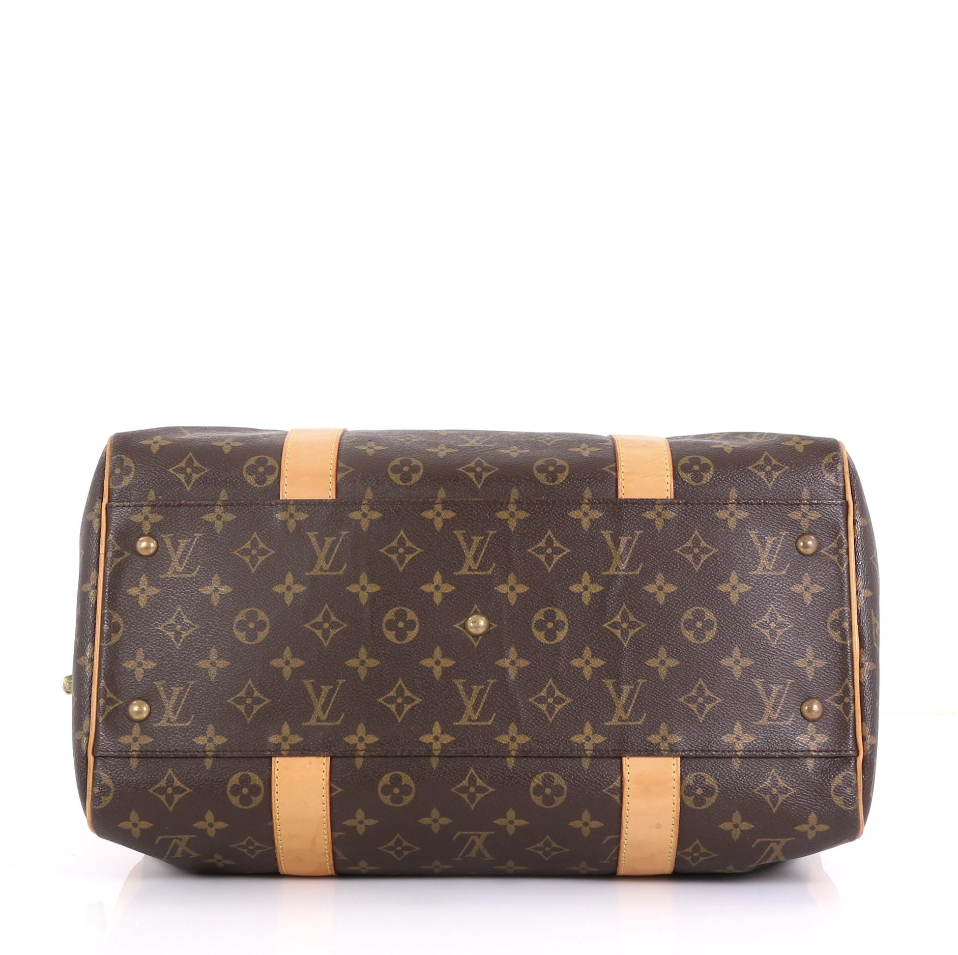 Louis Vuitton Carryall Handbag Monogram Canvas In Good Condition In NY, NY