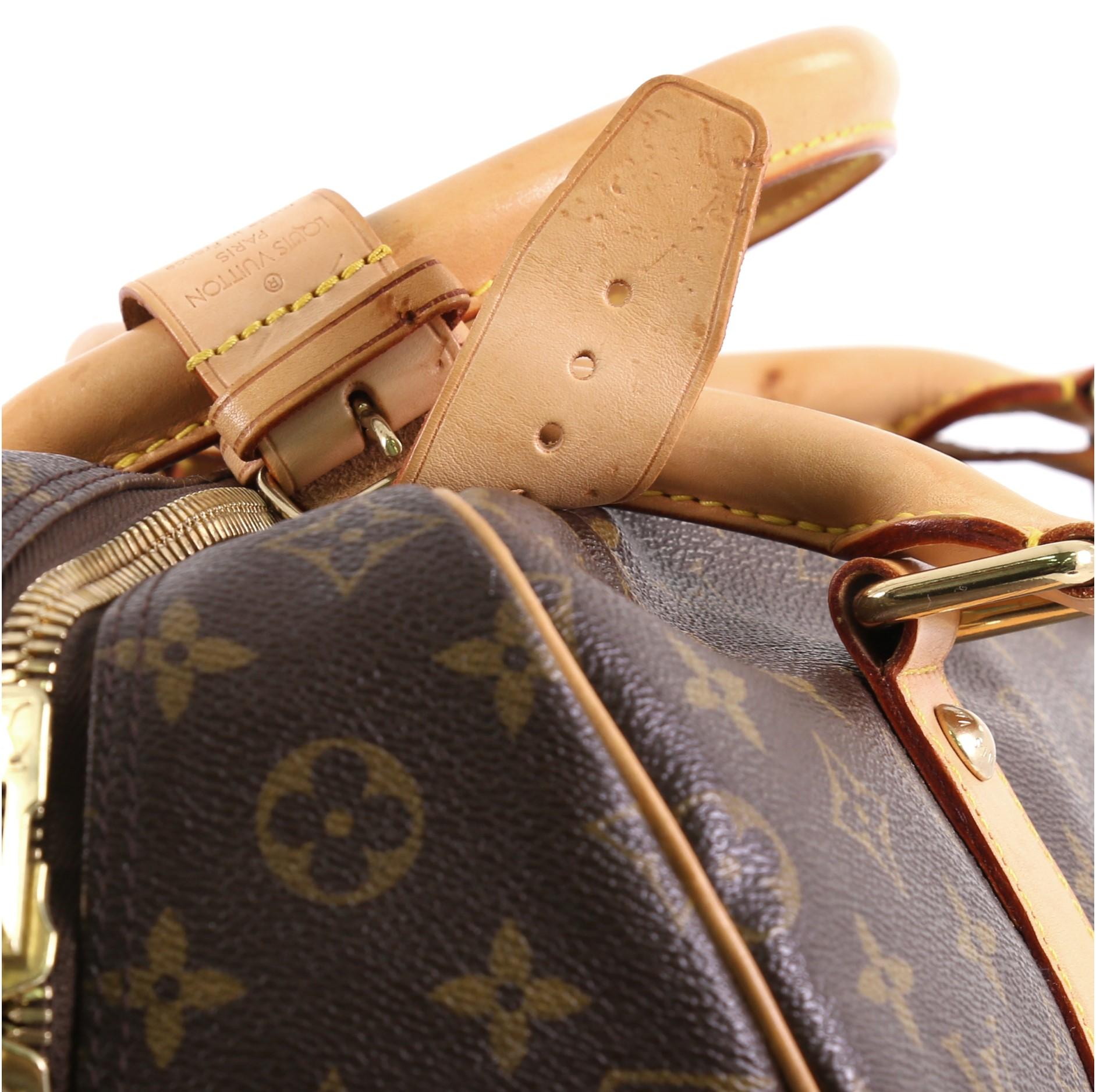 Louis Vuitton Carryall Handbag Monogram Canvas 2