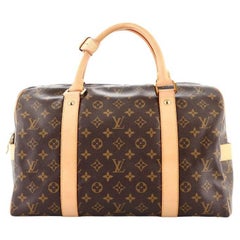 Louis Vuitton x Comme des Garcons Monogram Cut Out Carryall Travel Tote Bag  For Sale at 1stDibs