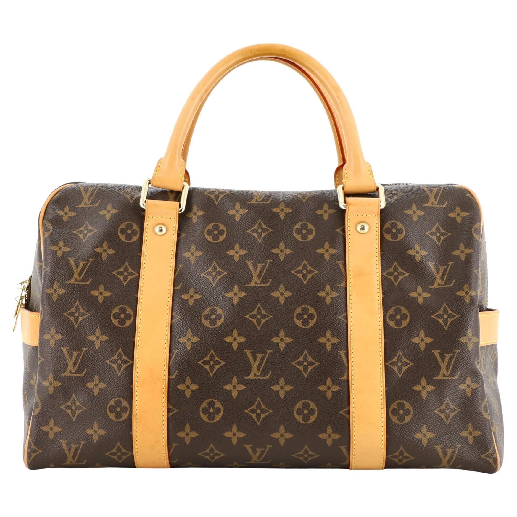 Louis Vuitton Carryall Handbag Monogram Canvas