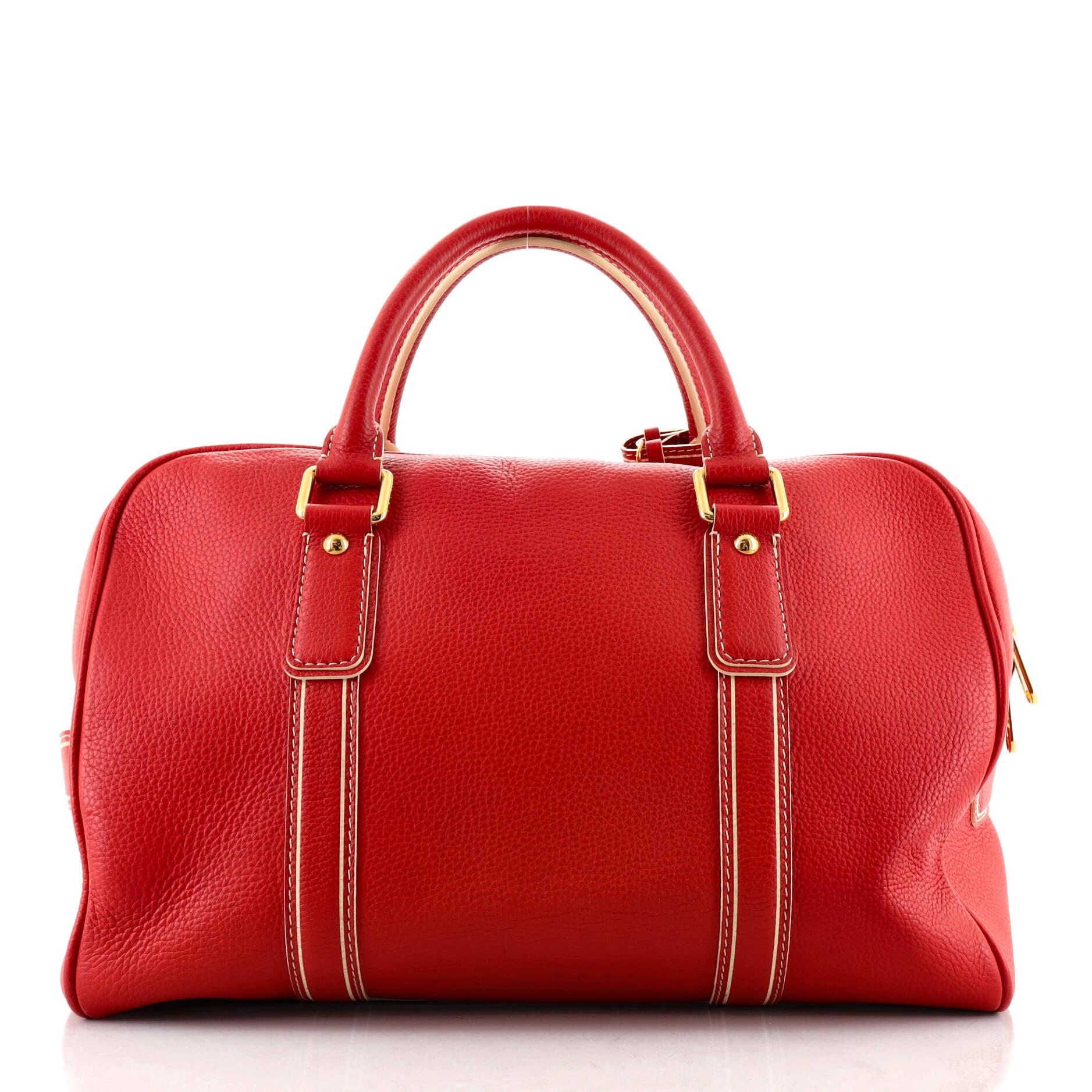 Louis Vuitton Carryall Handbag Tobago Leather In Good Condition In NY, NY