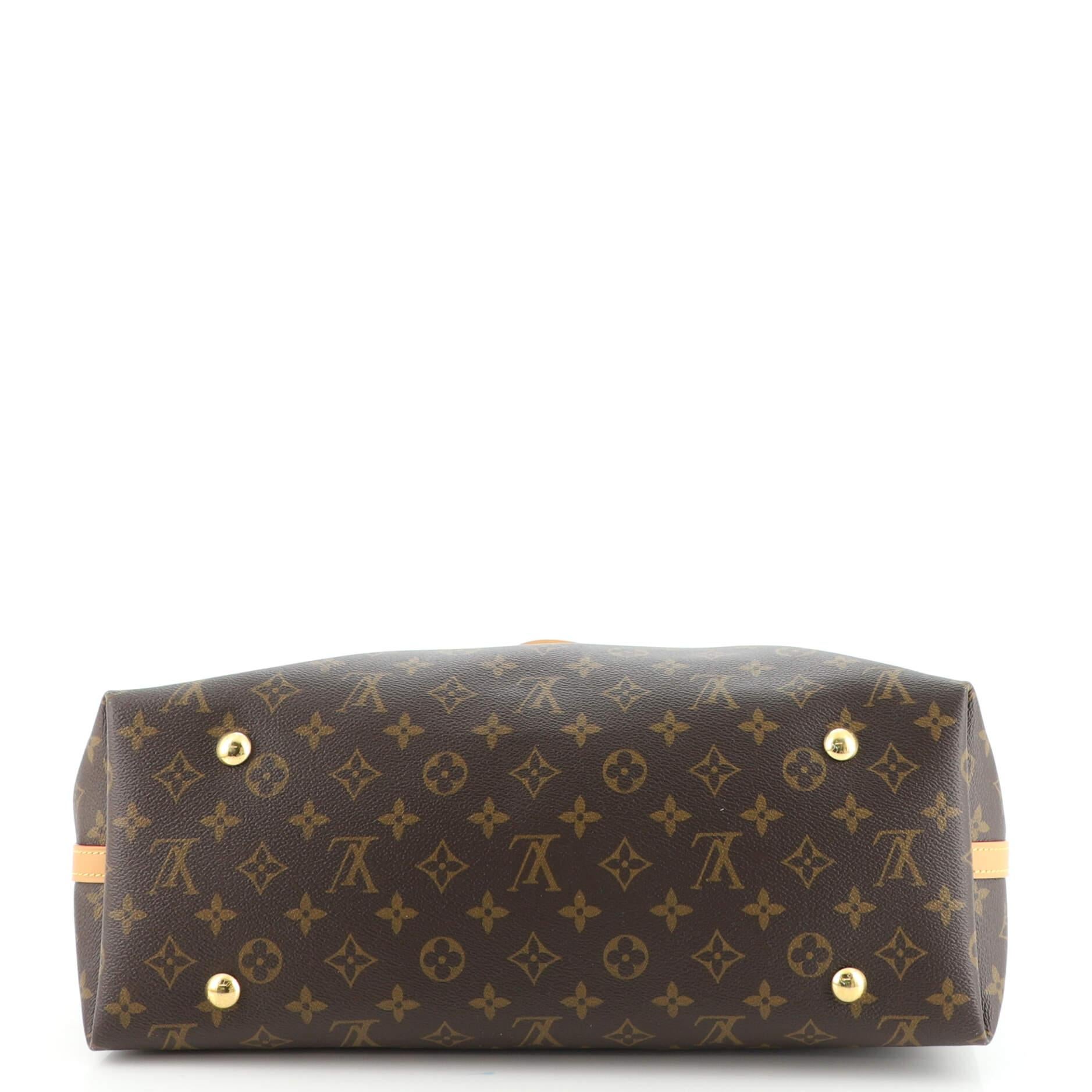 Louis Vuitton CarryAll Hobo Monogram Canvas MM 1