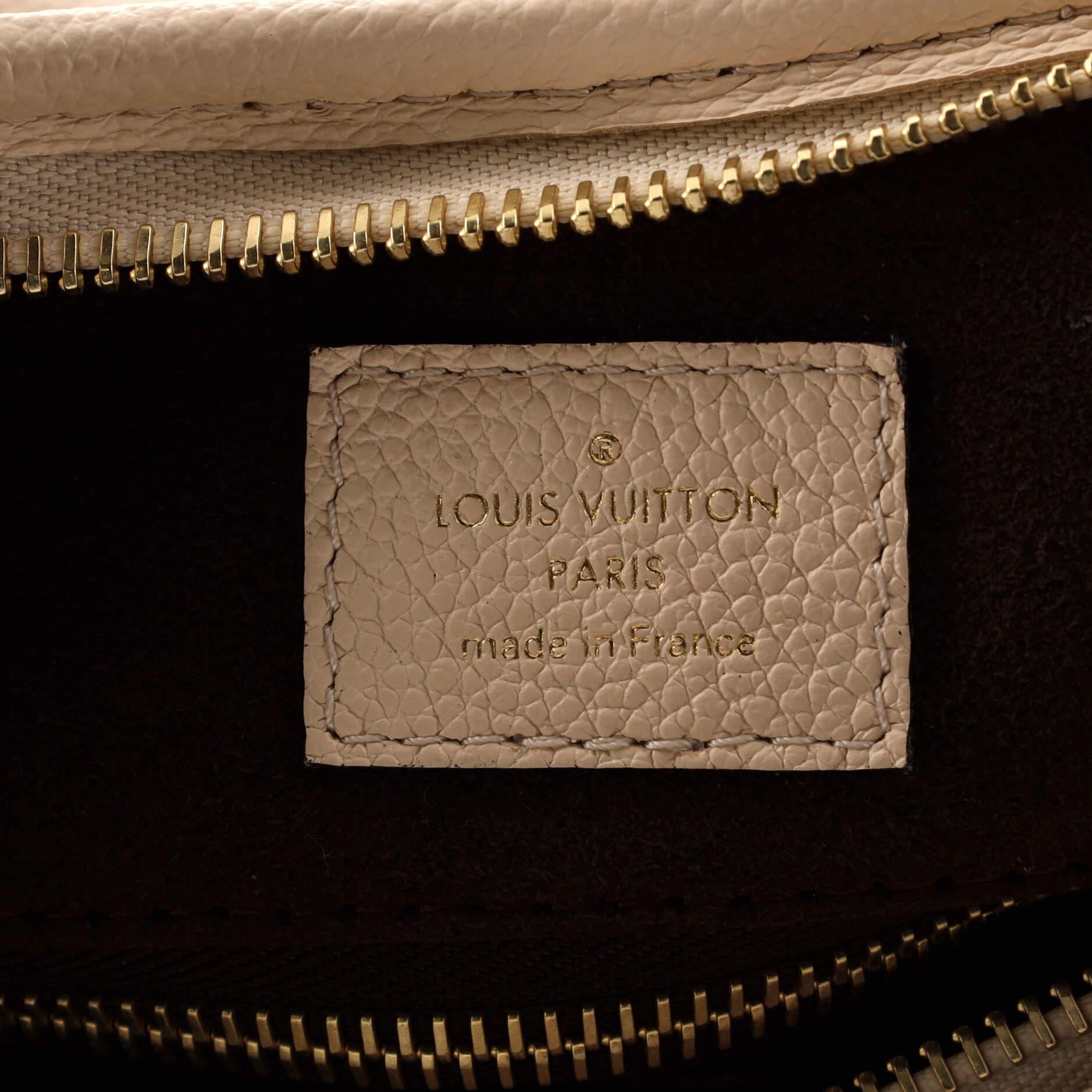 Louis Vuitton CarryAll Hobo Monogram Empreinte Giant PM For Sale 3