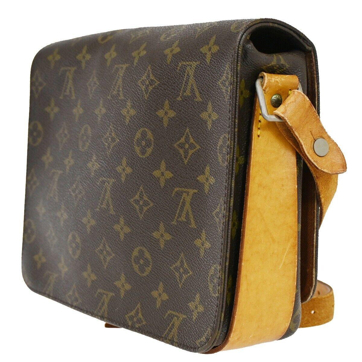 Women's Louis Vuitton Cartouchiere Borsa a Spalla Monogram Marrone