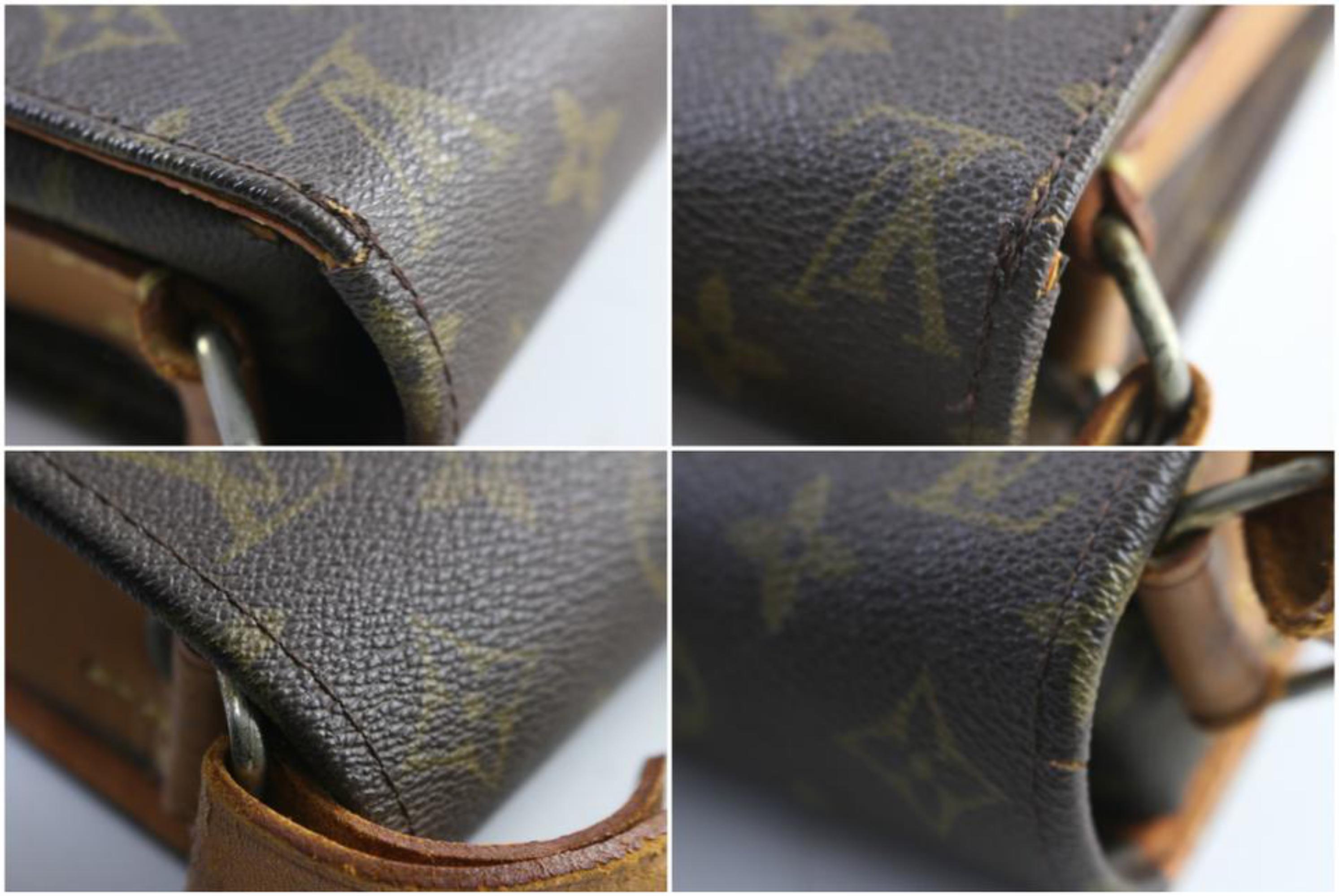 Louis Vuitton Cartouchiere Gm 23lr0426 Brown Coated Canvas Cross Body Bag For Sale 3