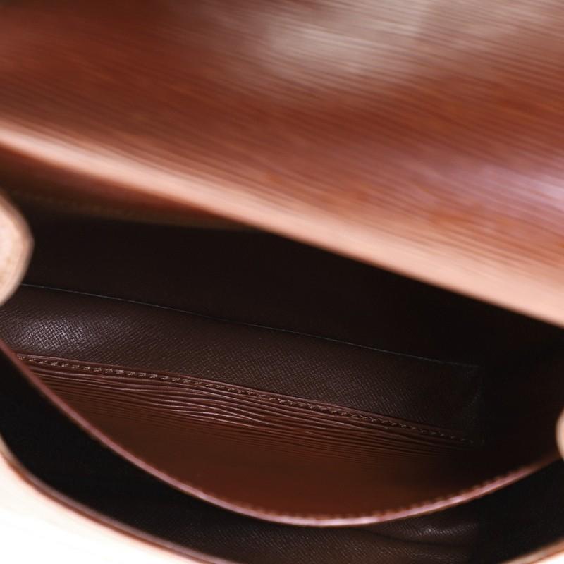 Women's or Men's Louis Vuitton Cartouchiere Handbag Epi Leather MM