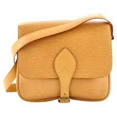 Louis Vuitton Cartouchiere Handbag Epi Leather MM