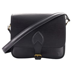 Louis Vuitton Cartouchiere Handbag Epi Leather PM