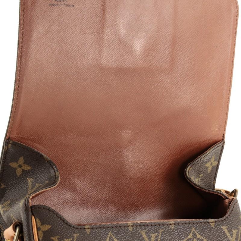 Louis Vuitton Cartouchiere Handbag Monogram Canvas MM 5