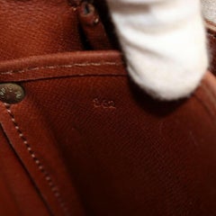 Louis Vuitton Cartouchiere Mm Cross Body 870188 Brown Coated Canvas Shoulder Bag
