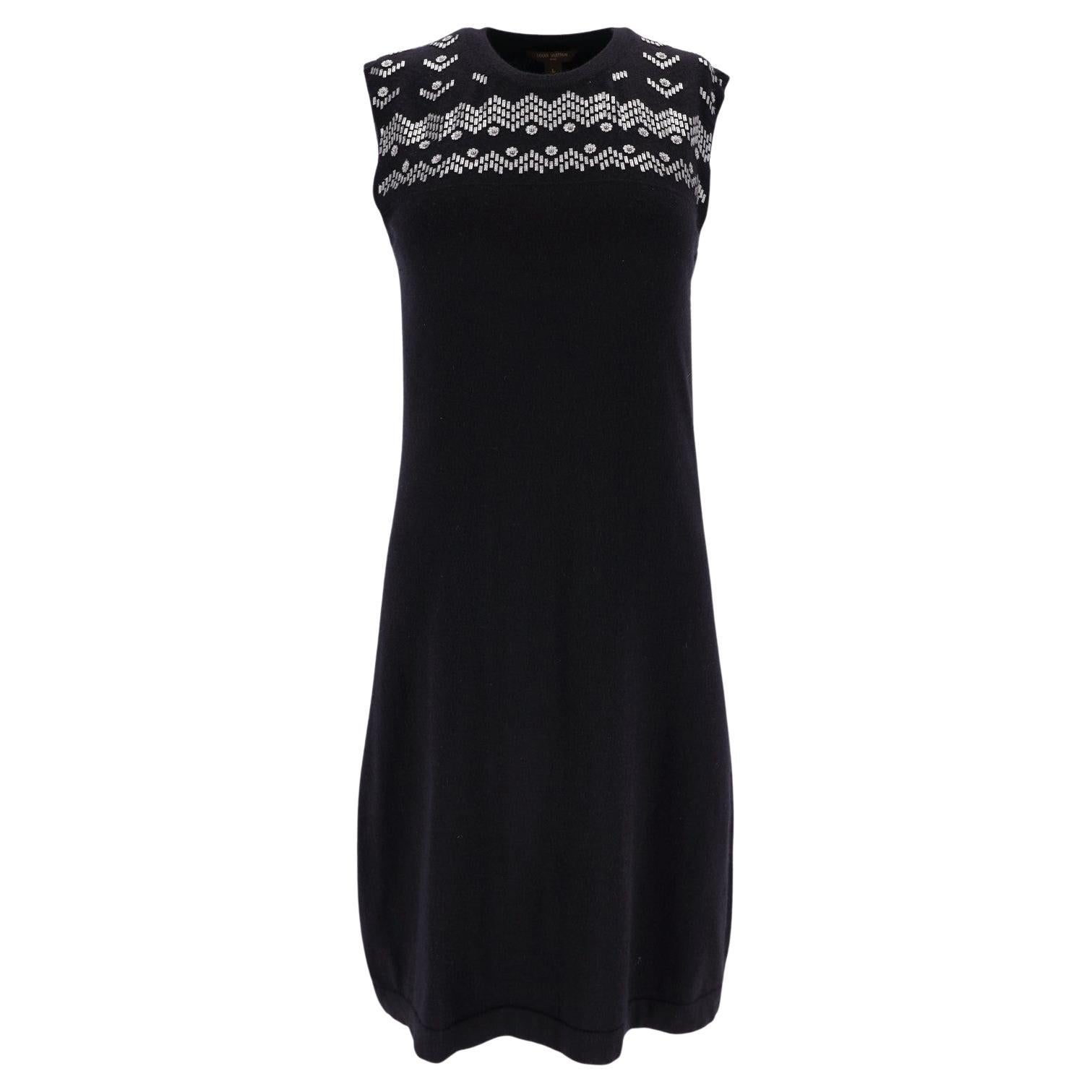 Louis Vuitton Cashmere, Silk & Wool Blend Dress en venta