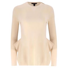 Louis Vuitton Cashmere Zip Shoulder Knitted Jumper