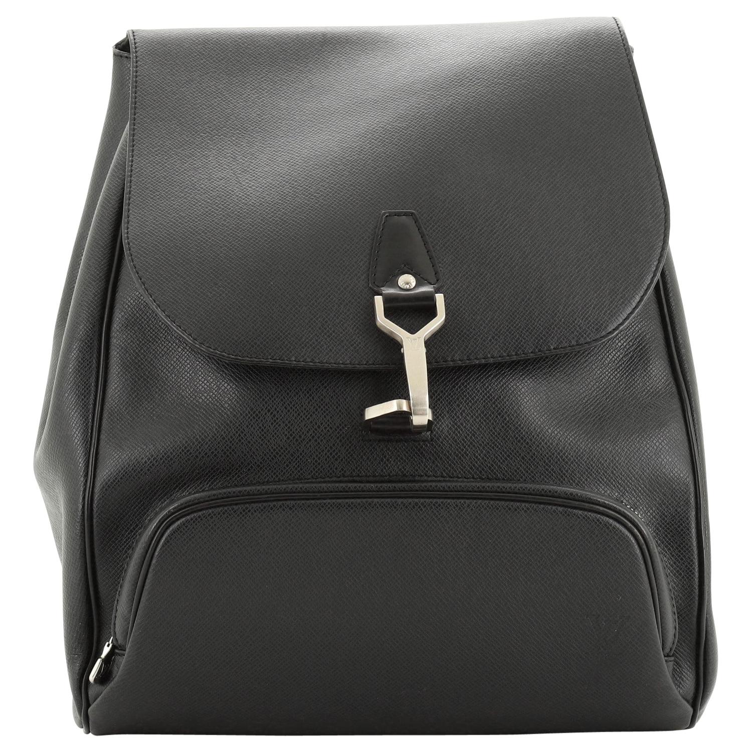 Louis Vuitton Cassiar Handbag Taiga Leather 