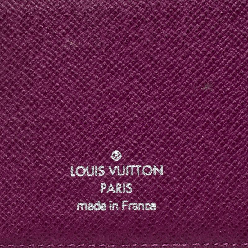 Louis Vuitton Cassis Epi Leather Eugenie Wallet 7