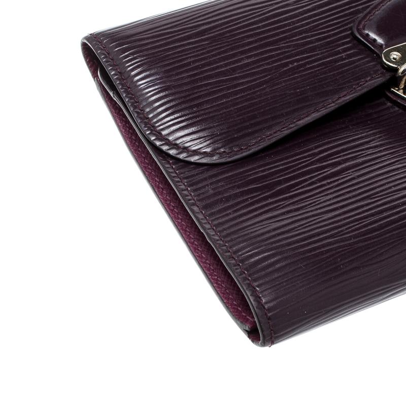 Louis Vuitton Cassis Epi Leather Eugenie Wallet 1