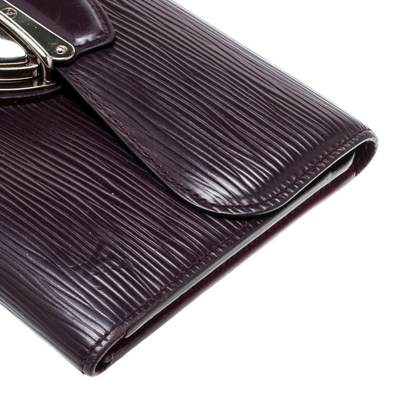 Louis Vuitton Cassis Epi Leather Eugenie Wallet 2
