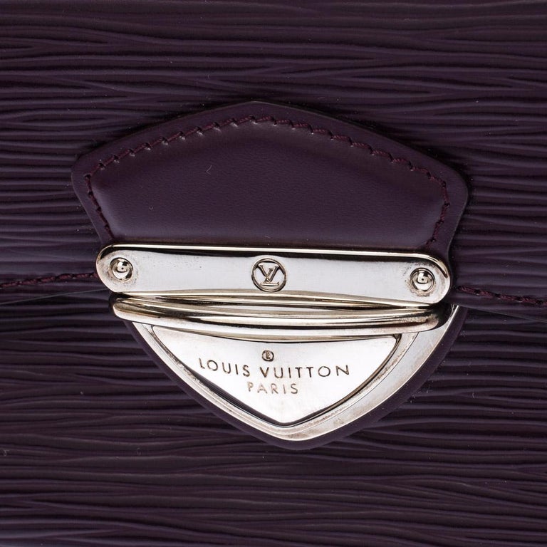 Louis Vuitton Cassis Epi Leather Eugenie Wallet For Sale at 1stdibs